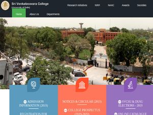 Sri Venkateswara College Recruitment For 89 Assistant Professor Posts 