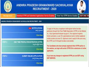 AP Grama Sachivalayam Jobs 2020 For 16,207 Revenue Officers, Panchayat Secretary And Assistants 