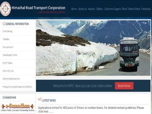 HRTC Recruitment: Apply Offline For 400 Driver Jobs Before January 27, Earn Up To Rs. 10,000 A Month