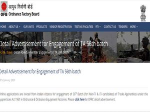 OFB Recruitment 2019: Apply Online For 6,060 Apprentice Jobs (Non-ITI And ITI) In Multiple Trades