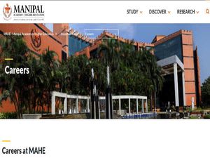 Manipal University: Apply Offline For Assistant Professors And JRF Posts Before February 15