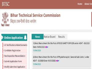 BTSC Recruitment 2020 For 91 Food Safety Officers (FSO) Post, Apply Online Before April 15