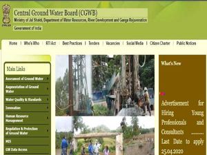 CGWB Recruitment 2020 For 62 Young Professionals And Consultant Posts, Apply Offline Before April 25