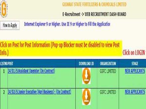 GSFC Recruitment 2020 For Asst. Operator And Junior Executive Posts, Apply Online Before June 7