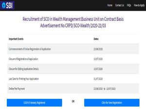 SBI SCO Recruitment 2020 For 64 Managerial, IO And Other Posts. Apply Online Before July 13