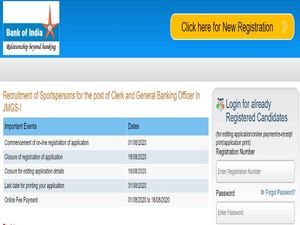 Bank Of India Recruitment For 28 Clerks And General Banking Officers, Apply Online Before August 16