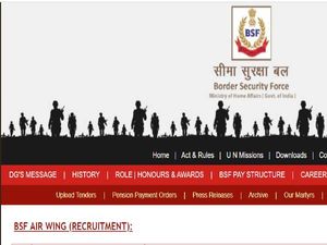 BSF Notification 2020 For 53 ‘Group A’ Combatised Posts In BSF Air Wing
