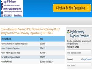 IBPS Recruitment 2020 Notification For 1,167 PO and Management Trainees Post, Apply Before August 26