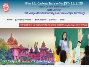 Bihar BEd Admit Card 2020: How To Download Bihar BEd CET 2020 Hall Ticket