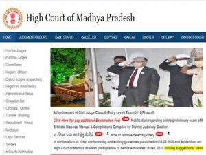 Madhya Pradesh High Court Recruitment 2020 For 252 Civil Judges, Apply Online From Sep 22 Onwards