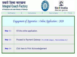 ICF Recruitment 2020 For 1,000 Apprentices Posts, Apply Online Before September 25