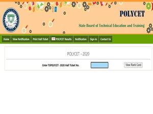 TS POLYCET Result 2020 Released, Download TS POLYCET Rank Card Here