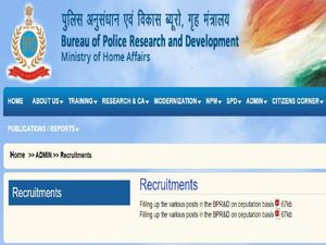 BPRD Recruitment 2020 For 259 Officers, Assistants, UDC And Other Posts. Apply Before November 20
