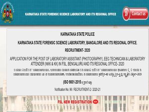 KSP Recruitment 2020 For 45 Lab Assistants, Technician And Attender. Apply Online Before November 25