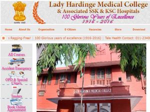 LHMC Recruitment 2020 For 179 Senior Residents Through 'Walk-In' Selection From November 23 Onwards