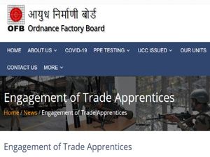 OFB Recruitment 2020 For 23 Graduate And Diploma Apprentices. Apply Offline Before October 24