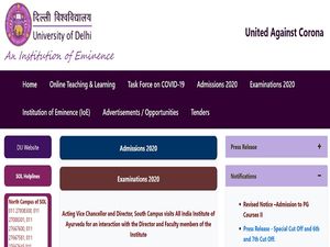 DU Special Cut-off 2020: Check Cut-off For BA, Arts & Commerce