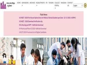 KCET Counselling 2020 First Round Seat Allotment Schedule Released 