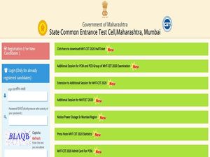 MHT CET Result 2020: Live Updates of MHT CET Result, Merit List And Scores At mahaonline.gov.in