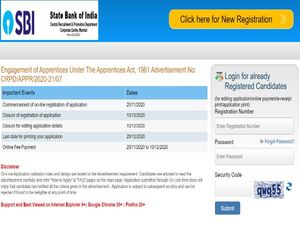 SBI Recruitment 2020 For Engagement Of 8,500 Apprentices, Apply Online Before December 10