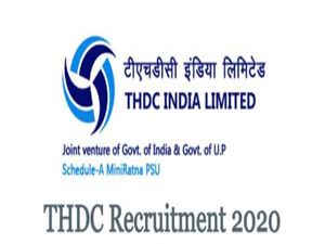 THDC Recruitment 2020 For 120 ITI Trade Apprentice Posts, Apply Offline Before December 1