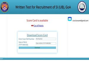 Assam Police SI Result 2020 Declared, Check SLPRB Sub Inspector UB Score Card Link