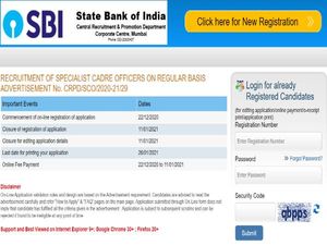 SBI SO Notification 2020 For 138 Dy. Manager, Assistant Manager And Manager. Register Online Before January 11