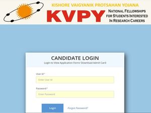 IISc KVPY Admit Card 2021 Released, Download At kvpy.iisc.ernet.in 