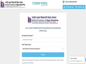 NIOS Practical Admit Card 2021 Released For Class 10 And Class 12 
