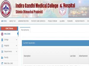 IGMC Shimla Recruitment 2021 For 227 Senior Resident/Tutor (Specialist) Posts, Apply Offline Before April 05