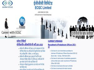 ECGC PO Result 2021 Declared, Download Result PDF