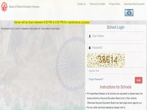 Haryana Board Admit Card 2021 Released For Class 10th And 12th  