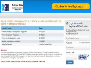 SBI Clerk Recruitment 2021 For 67 Pharmacist Posts In Clerical Grade, Apply Online Before May 3. Check Details