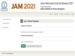 IISc Releases IIT JAM 2021 Admission List 