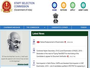 SSC Postpones MTS 2021 And SI In Delhi Police & CAPF Exams