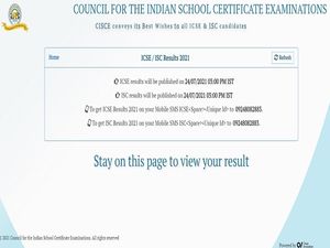 ISC Result 2021 Declared, Check CISCE ISC 12th Result 2021 Link