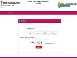 NCHMCT Result 2021: How To Download NCHM JEE Score Card 2021