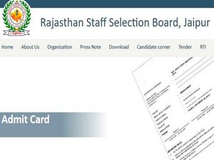 RSMSSB Patwari Admit Card 2021 Released, Check How To Download