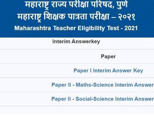 Maharashtra TET Interim Answer Key 2021 Released, Steps To Check Maharashtra TET Answer Key At mahatet.in