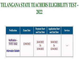 TS TET Notification 2022 Released At tstet.cgg.gov.in, Check Eligibility, Exam Date And Other Details