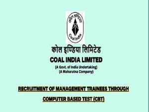 Coal India MT Notification 2022 Out For 481 Management Trainees Through CIL CBT, Registration Starts On July 8
