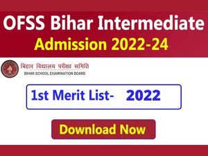 OFSS BSEB Plus 1 Merit List 2022 Released @ofssbihar.in; Check Details Here