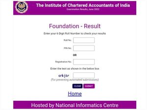 ICAI CA Foundation Result 2022 Declared @icai.nic.in; Check Scores And Pass % Here