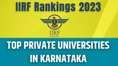 IIRF Ranking 2023: Top Private Universities in Karnataka