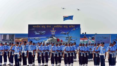 Indian Air Force unveils its new flag on 91st anniversary