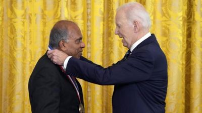 President Biden presents National Medal of Science to Indian-American scientist Subra Suresh