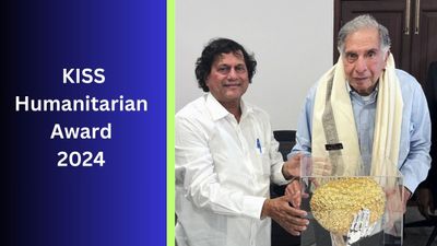 Ratan Tata's Social Endeavors Recognized With KISS Humanitarian Award