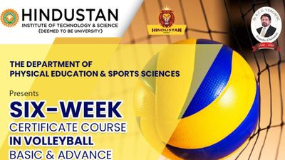 Hindustan Institute of Technology & Science (HITS) Institutes a 6-week Volleyball Coaching Course 
