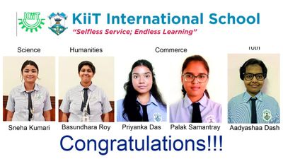 KiiT International School Excels in Class X, XII CBSE Board Exams