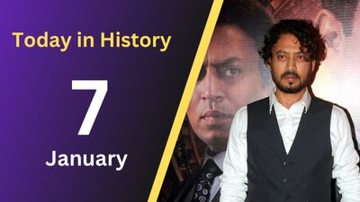 Notable Birthdays and Events on 7th January in Indian History